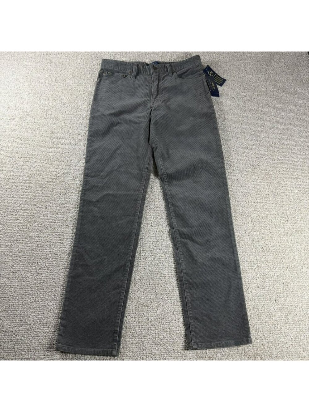 Polo Ralph Lauren Corduroy Casual Pants Gray Boy’s Size 18